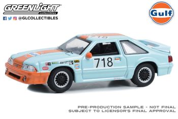 GREEN41135-E - FORD Mustang GT del 1989 blu