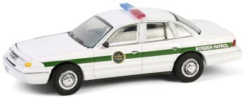 GREEN43035-C - FORD Crown Victoria 1997 Servizio doganale degli Stati Uniti della serie HOT PURSUIT in blister