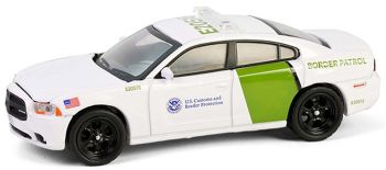 GREEN43035-D - DODGE Charger 2014 Servizio doganale degli Stati Uniti della serie HOT PURSUIT in blister