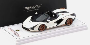 TSM430832 - LAMBORGHINI Sian roadster 2020 Blanc