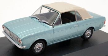 OXF43CCC001A - FORD Cortina MKII Crayford Miękki top niebieski