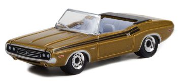 GREEN44940-A - DODGE Challenger decappottabile 1971 della serie televisiva THE MOD SQUAD 1968-1973 in blister