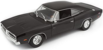 MST31387BL - Dodge Charger R/T nera del 1969