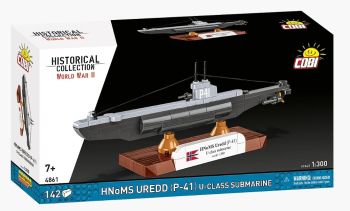 COB4861 - Sommergibile classe U HNoMS Uredd P-41 - 142 pezzi