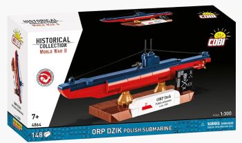 COB4864 - Sommergibile polacco ORP Dzik - 148 pezzi