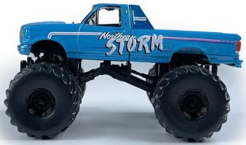GREEN49160-F - FORD F-250 1993 Monster truck - NORTHERN STORM della serie KINGS OF CRUNCH in blister