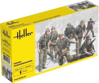 HEL49606 - Panzergrenadiers tedeschi da assemblare e dipingere