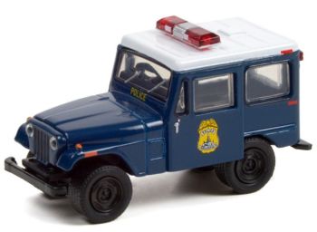 GREEN42980-A - JEEP DJ-5 Indianapolis Police HOT PURSUIT serie 40 in blister