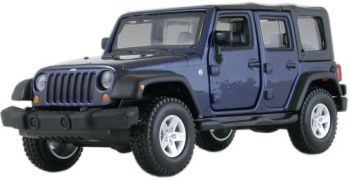 BUR43012BL - JEEP Wrangler Unlimited Rubicon 2010 blu scuro