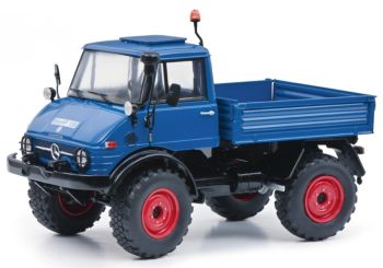 SCH444 - MERCEDES Unimog 406 Blu limitata a 1500 copie