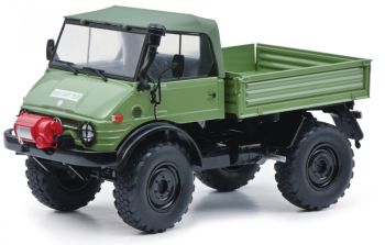 SCH445 - MERCEDES Unimog 406 verde limitata a 1500 copie.