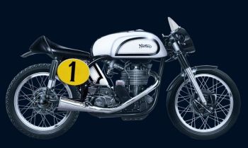 ITA4602 - Moto NORTON Manx 500cc del 1951 da montare e verniciare