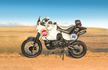 ITA4643 - Moto Cagiva Elephant 850 1987 Paris Dakar da montare e verniciare