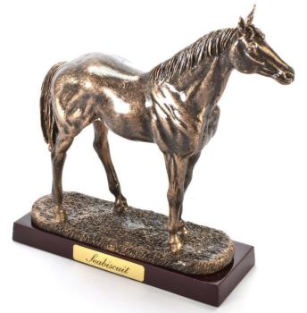 ATL4652107 - Statua del cavallo da corsa – Seabiscuit