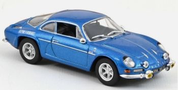NOREV517826 - ALPINE A110 1600 S 1973 Blu alpino con logo laterale
