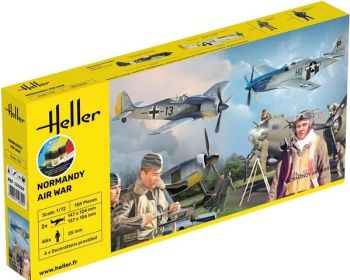 HEL52329 - Kit di avviamento con vernice e accessori - Normandy Air War da assemblare