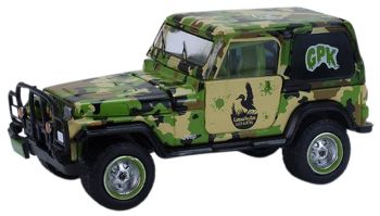 GREEN54120-E - Jeep Wrangler YJ del 1991 - Anatra della serie Garbage Pail Kids, ancora nella sua confezione originale.