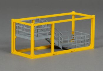 MSM5548/02 - Contenitore per scale tipo A - basso - L.121,1 x P.48,7 x H.51,8 mm