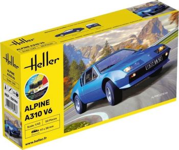 HEL56146 - Kit di avviamento con vernice e accessori - ALPINE A310 da assemblare