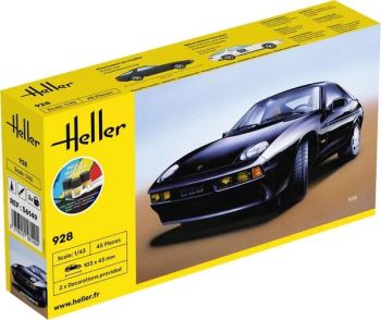 HEL56149 - Kit di avviamento con vernice e accessori - PORSCHE 928 da assemblare