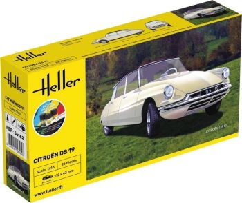 HEL56162 - Kit di avviamento con vernice e accessori - CITROEN DS 19 da montare