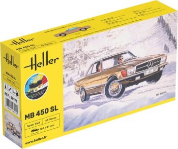 HEL56171 - Kit di avviamento con vernice e accessori - MERCEDES-BENZ 450 SL da montare