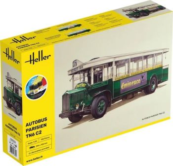 HEL56789 - Kit di partenza con vernice e accessori - Autobus parigino TN6 C2