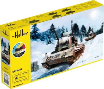 HEL57127 - Kit di avviamento con vernice e accessori - Serbatoio GEPARD