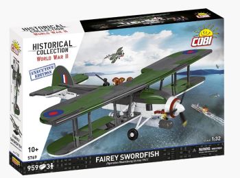 COB5769 - Aereo militare FAIREY Swordfish - Edizione esclusiva - 959 pezzi