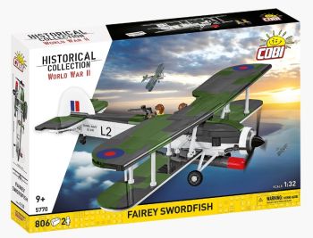 COB5770 - Aereo militare FAIREY Swordfish - 806 pezzi