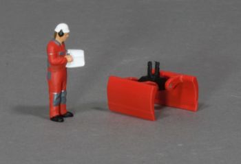 MSM5807/01 - Morsetto di presa universale – Rosso – L.34 x P.25 x H.17.5 mm