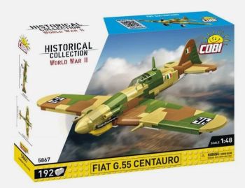 COB5867 - Aereo militare Fiat G.55 Centauro - 192 pezzi