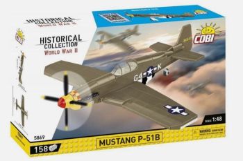 COB5869 - Aereo militare Mustang P-51B - 158 pezzi