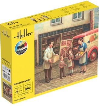 HEL58758 - Kit di montaggio e verniciatura - Grocers' Family
