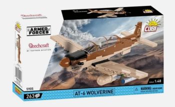 COB5905 - Aereo militare Beechcraft AT-6 WOLVERINE - 263 pezzi