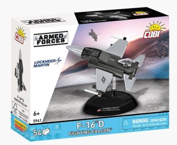 COB5941 - Caccia LOCKHEED F-16D Fighting Falcon - 54 pezzi