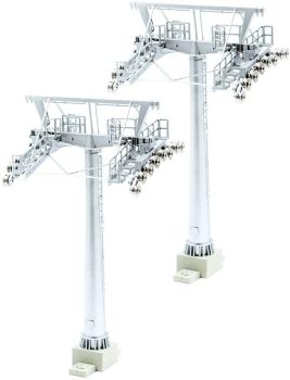 JC50300 - 2 pali 12 cm per impianti di risalita a 1/87