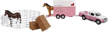 KID520205 - 4x4 con rimorchio per cavalli e accessori