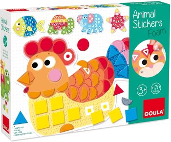GOA53149 - Adesivi in schiuma Animali