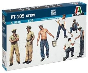 ITA5618 - PT 109 Equipaggio e Accessori da assemblare e verniciare