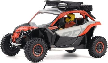 DCM60003 - CAN-AM Maverick X3 X rs Turbo RR Grigio e rosso - Versione Sabbia