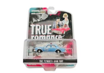 GREEN62040-D - PLYMOUTH Gran Fury 1982 Polizia del film TRUE ROMANCE in blister
