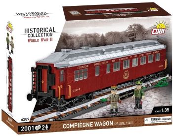 COB6289 - Automotrice di Compiègne, 22 giugno 1940 - 2001 pezzi