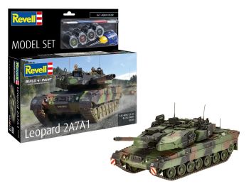 REV63360 - Set modellismo – Carro armato Leopard 2A7A1 (richiede assemblaggio e verniciatura)