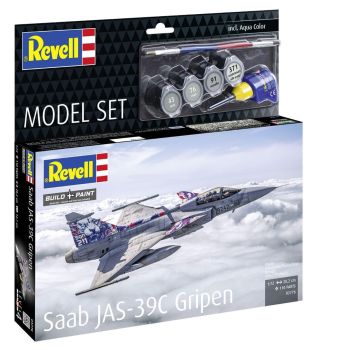 REV63776 - Set di modelli - SAAB JAS-39C Gripen - Da montare e verniciare