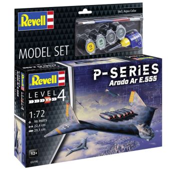 REV63790 - MODEL SET - Aereo da caccia ARADO Ar E.555 - P-Series da assemblare con verniciatura