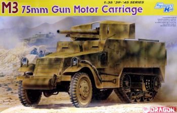 DRA6467 - Cannone semovente M3 75 mm da assemblare e dipingere