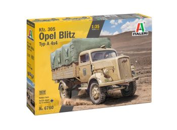 ITA6760 - Veicolo militare Opel Blitz Kfz.305 Tipo A 4x4 (montaggio e verniciatura necessari)