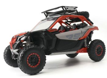 DCM68004 - ATV CAN-AM Maverick X3 X RS Turbo RR con accessorio (bianco e arancione)