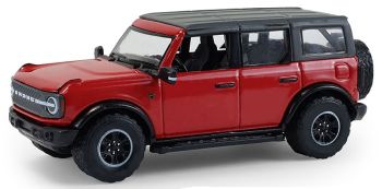 GREEN68070-C - FORD Bronco 2024 rosso della serie SHOWROOM FLOOR in blister